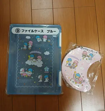 키키라라 복권 파일 케이스 & 멜라민 플레이트 세트