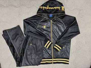 마사토 한정판 모델 챔피온 저지 셋업 블랙 골드