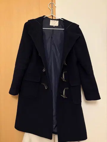 Aylesbury 네이비 더플 코트