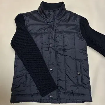 시착만 한 상품 새상품급 [ ZARA ] 블랙 나일론과 니트 퀼팅 자켓