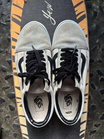 VANS 올드스쿨 화이트 27cm