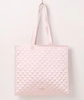 Miridy 퀼팅 토트백 핑크