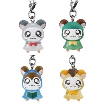 햇살이 따라서 햄스터 츳키! 메지루시 액세서리 4개 세트