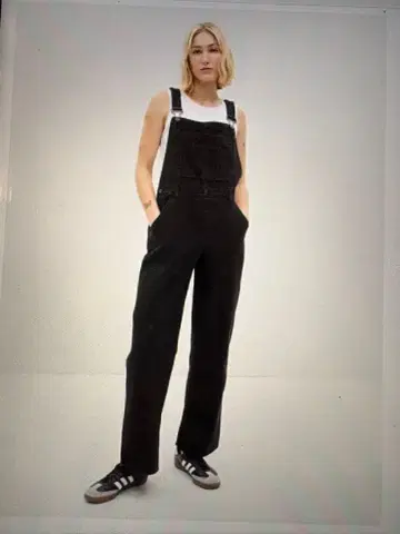 GAP 워시웰 릴랙스 오버롤