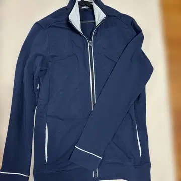 BEAMS 네이비 집업 자켓