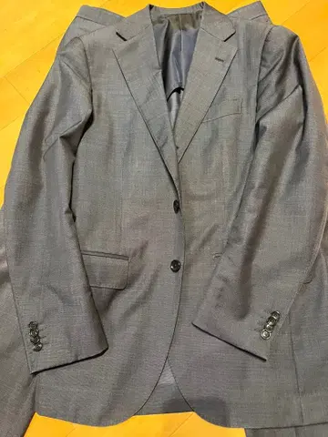 BEAMS F 비즈니스 정장 네이비 46사이즈