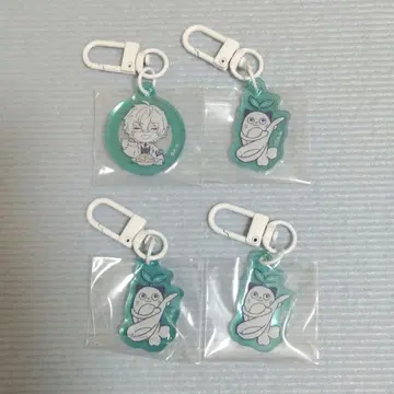 니지산지 식사 아크릴 키링 레오스