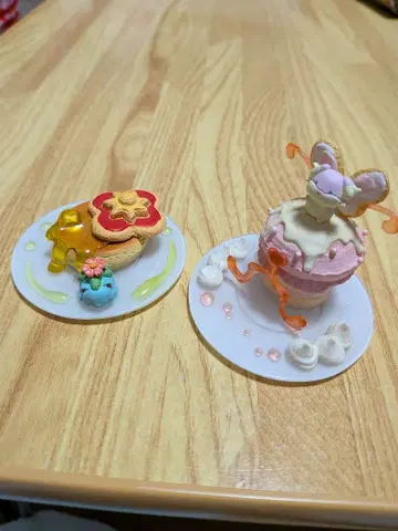 포켓몬 센터 한정판 디저트 플레이트 피규어 세트