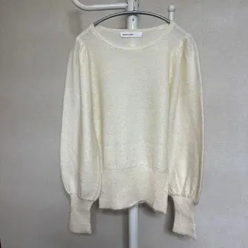 BABYLONE 화이트 긴팔 니트