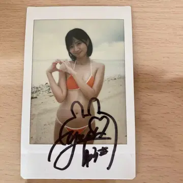 이시이 유키 폴라로이드 1장