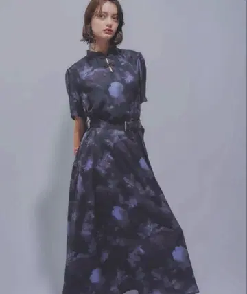 Blurry 플라워 원피스 갈라 차이나 원피스 HARE 드레스