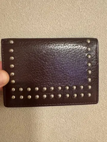 J&M 데이비슨 다크 브라운 명함지갑