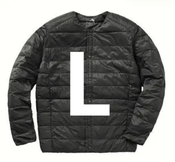 새상품 워셔블 퓨전 다운라이트 자켓 블랙 L 워크맨 등산