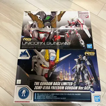 RG 유니콘 건담 & 프리덤 건담