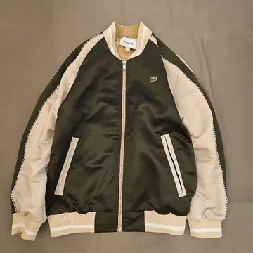 [ 새상품급 ] LACOSTE 블루종 바시티 자켓