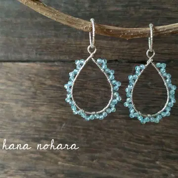 Silver925  물방울형 참 ete.agete.NOJESS.AHKAH