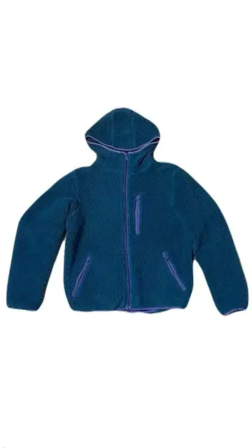 CAMP7 후드 부착 플리스 자켓 L