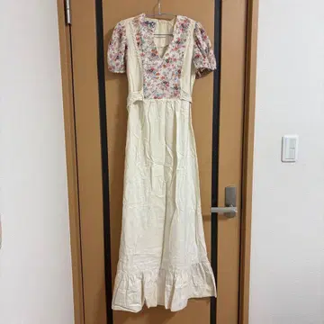 미국 빈티지 의류 빈티지 플라워 드레스