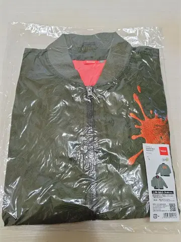 [ 미사용 새상품 미개봉 ] Splatoon3 연어런 자켓 L 사이즈