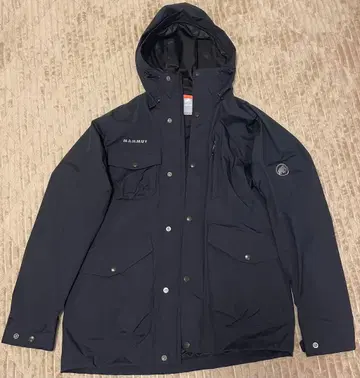 [ 새상품급 ] 마무트 마운틴 소프트쉘 후드티 블랙 L