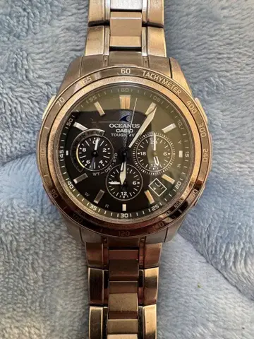 OCANUS 카시오 손목시계 크로노그래프