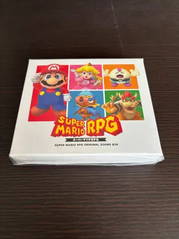 슈퍼 마리오 RPG 오리지널 사운드 BOX 사운드트랙 CD