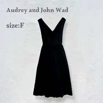 오드리앤존와드 오버롤 스커트 V넥 원피스 일본제 F