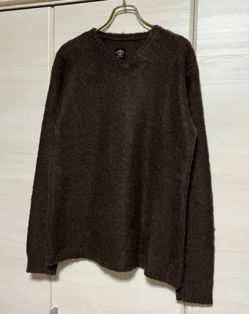 TOWNCRAFT 타운크래프트 V넥 니트 브라운 남성용 L