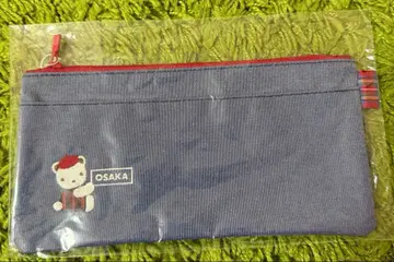 [ 한정판 완판템 ] 파미리아 오사카 한정 데님 파우치 펜 케이스 소품함
