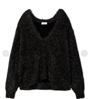 emmi 새상품 페더 라메 니트 풀오버