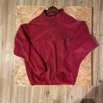 Patagonia 신틸라 스냅T 빨간색 L