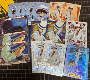 해외 공식품 괴도 키드 명탐정 코난 트레이딩 카드 묶음 판매 16장