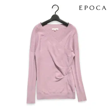 새상품급 EPOCA 에포카 카슈쿨 리브 니트 풀오버