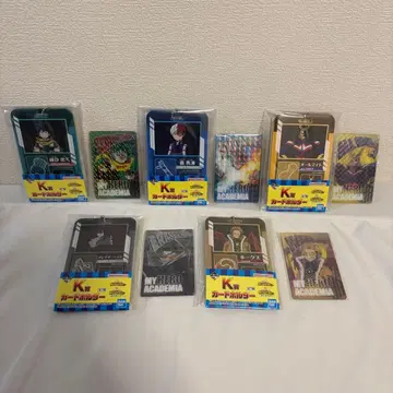 나의 히어로 아카데미아 제일복권 더 멀리 J상 거울 K상 홀더 5종