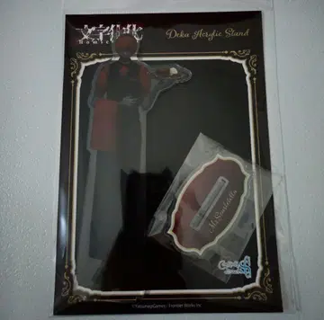 문자화화 x THE캐릭터CAFE 빨간 우산의 남자 웨이터 아크릴 스탠드