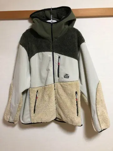 [ 새상품 미사용 ] Chums 참스 플리스 자켓 XL 올리브