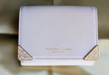 사만다 타바사 3단 폴더형 지갑 핑크