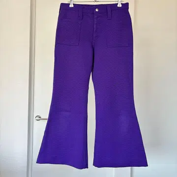 70s maverick 플레어 팬츠 빈티지 와플 서멀