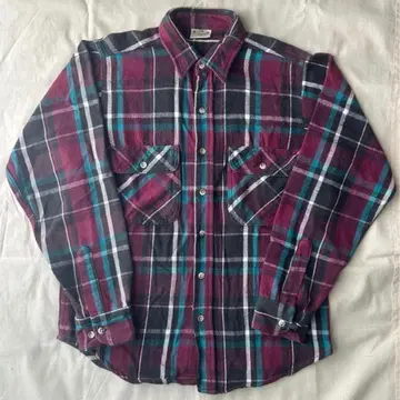 90s FIVE BROTHER 플란넬 셔츠 M 사이즈 긴팔 셔츠