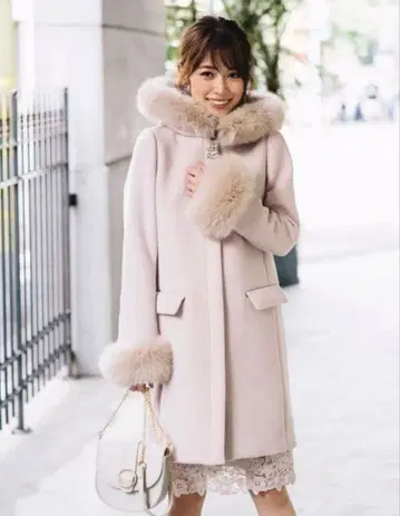 아푸와이저 리셰 5way 코트 스모키 핑크