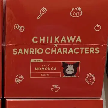 치이카와 x 산리오 캐릭터즈 Kiramekko 모몽가 쿠로미