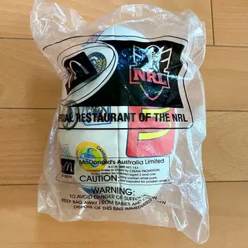 미개봉 맥도날드 NRL 1999 럭비공