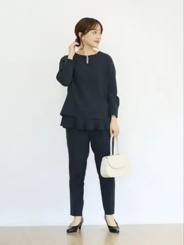 tera wear emu 셋업 네이비 LL 미사용 택 포함 시마무라