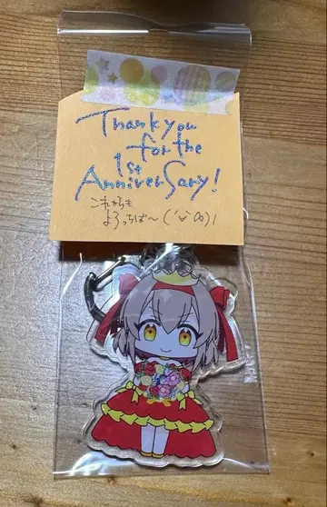 빅카메라 딸 치바땅 아크릴 키링 빅카메라 의인화 1주년 기념