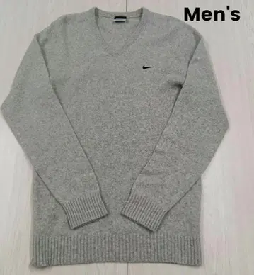 [컨디션 최상] Nike 남성용 그레이 V넥 스웨터 L
