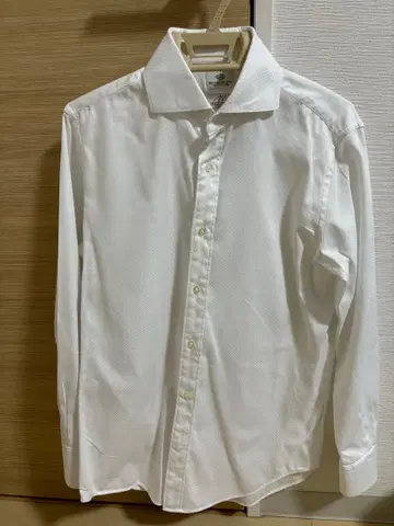 BEAMS HEART 긴팔 셔츠 화이트 S 사이즈 새상품