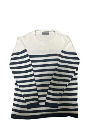 (새상품급) GIORDANO 보더 롱T M 사이즈 깔끔한 코디 니트