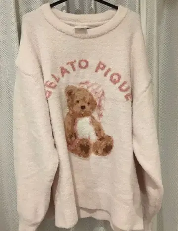 Gelato Pique GOOD NIGHT BEAR 자카드 풀오버