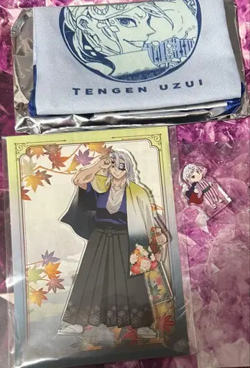 귀멸의 칼날 아크릴 스탠드 우즈이 텐겐 세트