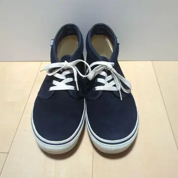 [ 새상품급 ] VANS 반스 차카 스웨이드 스니커즈 네이비 27.0cm